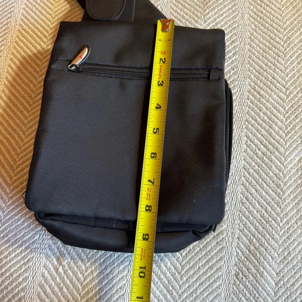 Travelon RFID Anti-Theft Crossbody Sling Bag, Black, EUC‎ - Picture 10 of 13
